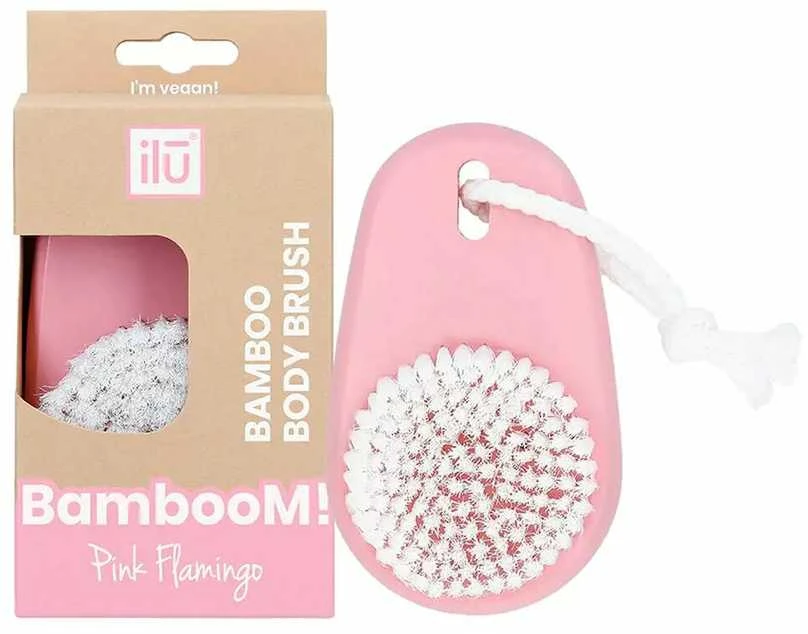 Ilu Bamboom Brocha Limpieza Corporal Rožinė Flamingo 1 U