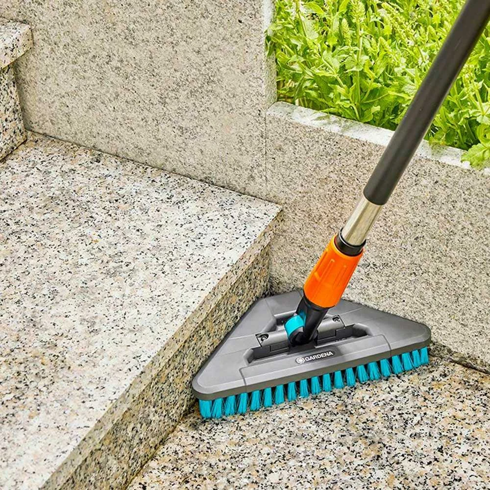 Gardena "Cleansystem" plovimo šepetys "Hard Flex" didesniems, atspariems subraižymui paviršiams