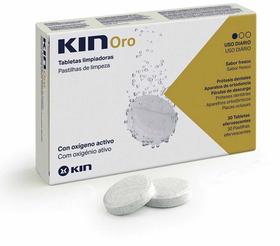 Kin Oro Effervescent Tablets putojančios tabletės 30vnt
