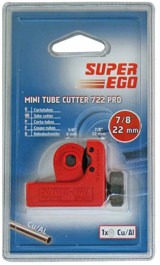 Vamzdžių pjaustiklis Super Ego PRO MINI CU (6-22 mm)