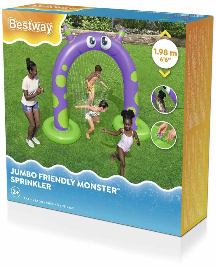 Žaislas purkštuvas Bestway Jumbo Monster, 244x84 cm