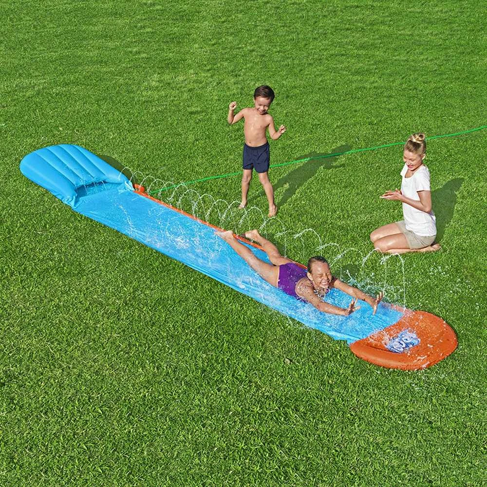 Bestway vienvietė vandens čiuožykla 4,88 m H20 GO! Cunamis 52477