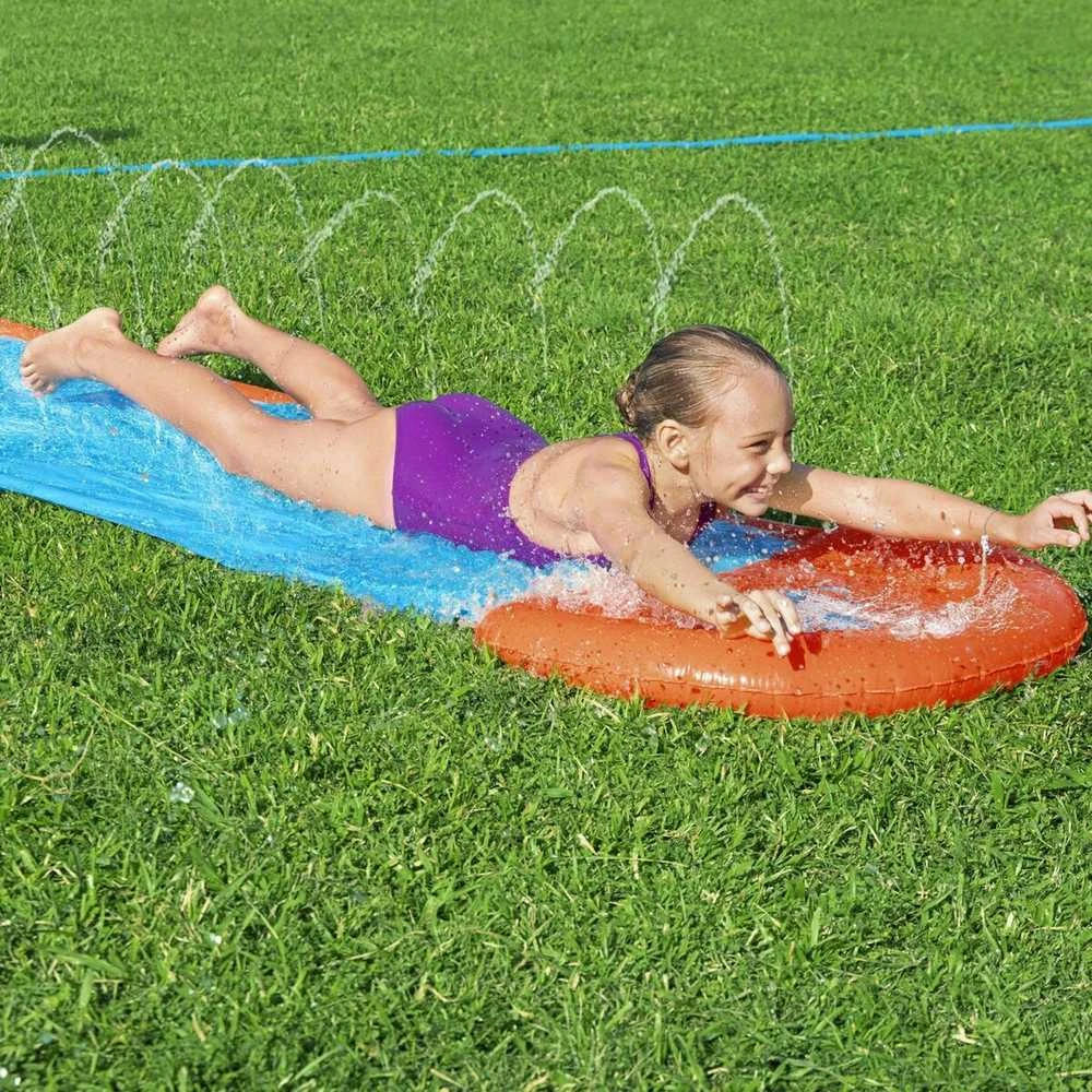 Bestway vienvietė vandens čiuožykla 4,88 m H20 GO! Cunamis 52477