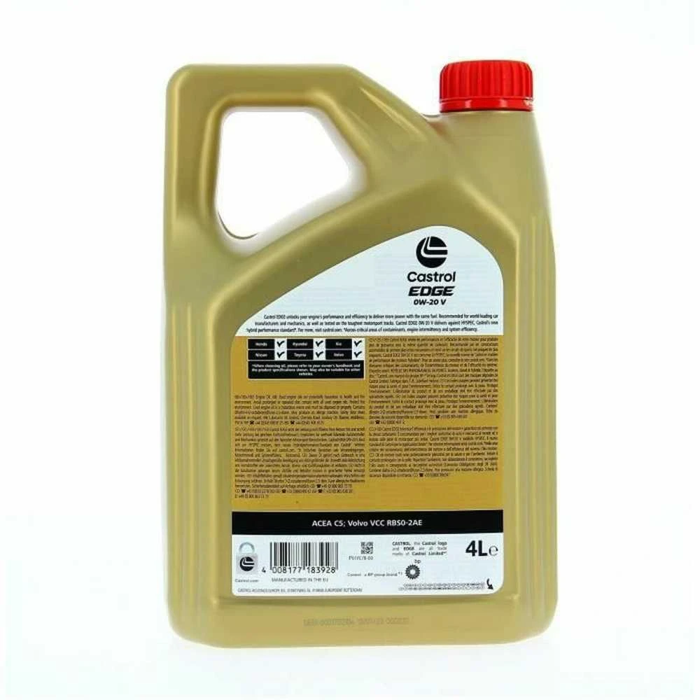 Variklinė alyva Castrol Edge 0W20 V, 4L