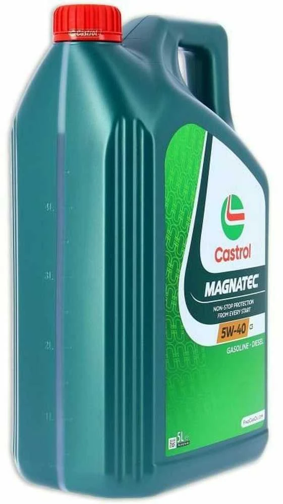Castrol „Magnatec“ benzininio dyzelinio variklio alyva Castrol „Magnatec“ benzininis dyzelinas 5W40 5 l