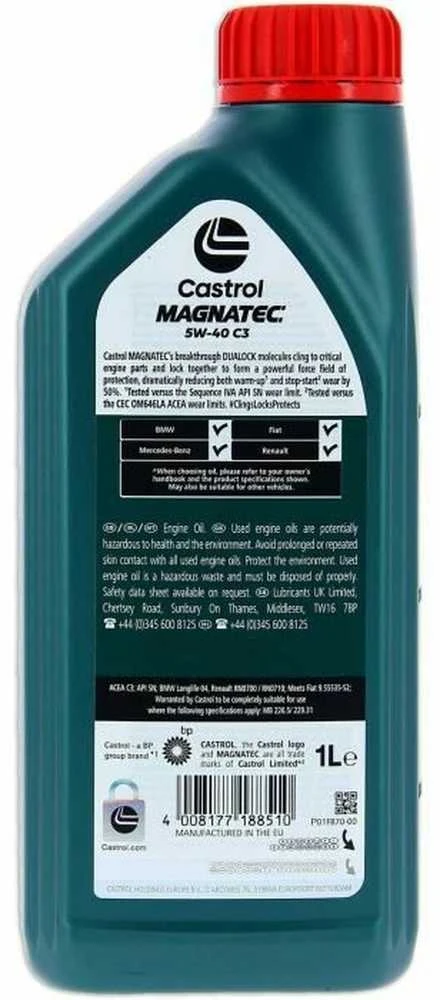 Variklinė alyva Castrol Magnatec 5W40 C3, 1L