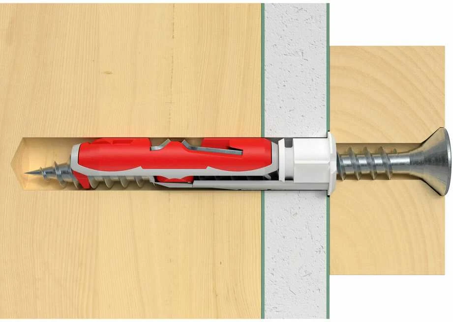 Kaištis Fischer DuoTec, 39 mm x 10 mm, 2 vnt.