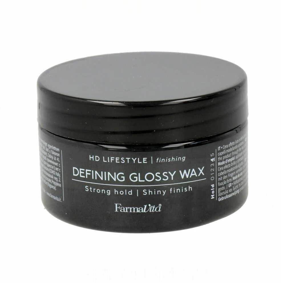 "Farmavita Hd Life Style Defining Glossy Wax" plaukų vaškas 100ml