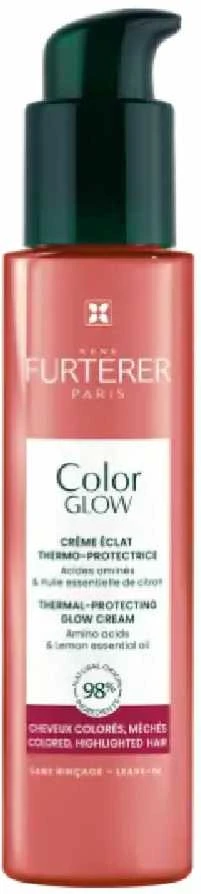 Rene Furterer Color Glow Thermal-Protecting Glow Kreminis nenuplaunamas atkuriamasis plaukų kremas, 100 ml