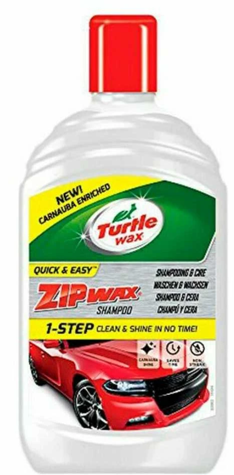 TURTLE WAX Šampūnas Zip Wax, šampūnas su vašku, 500 ml
