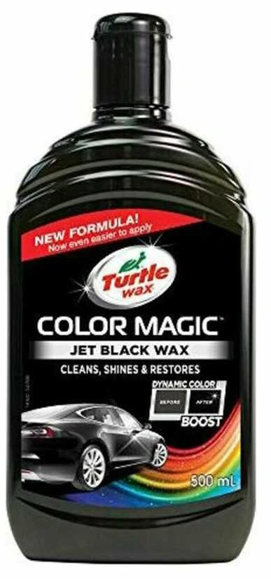 TURTLE WAX Color Magic Juodas, polirolis, juodas, 500 ml
