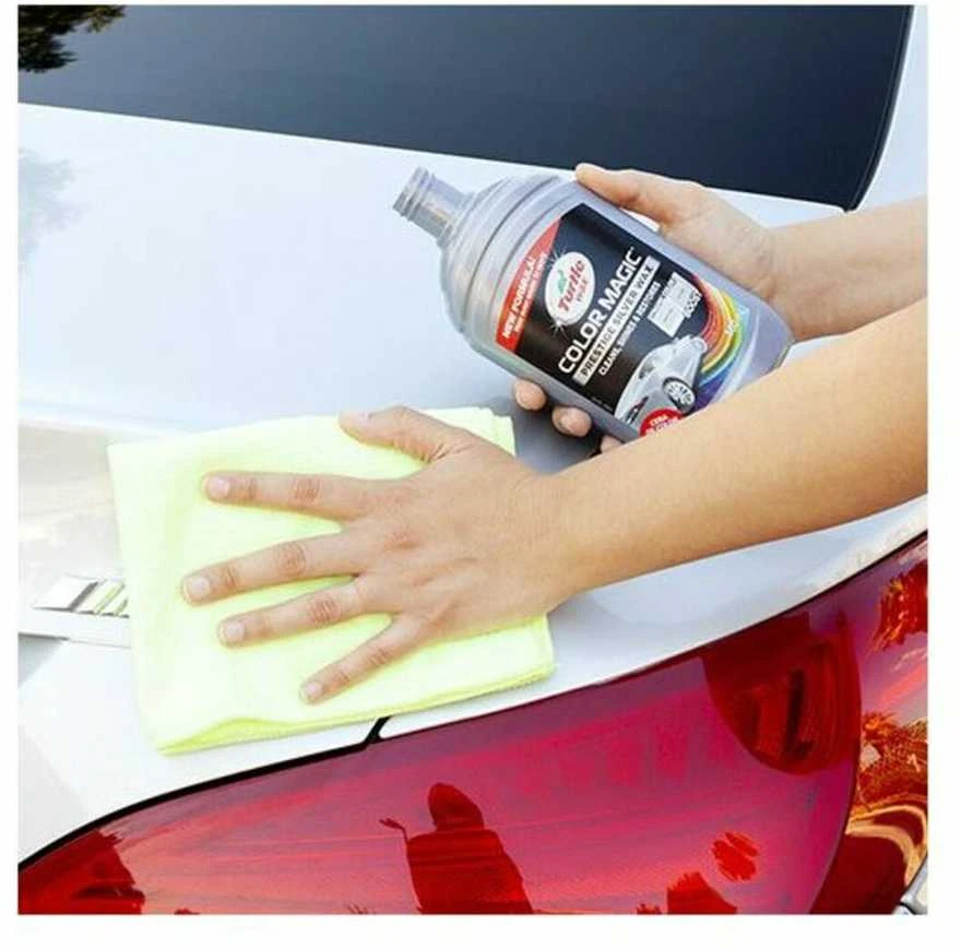 TURTLE WAX Color Magic Sidabrinis, polirolis, pilkas, 500 ml