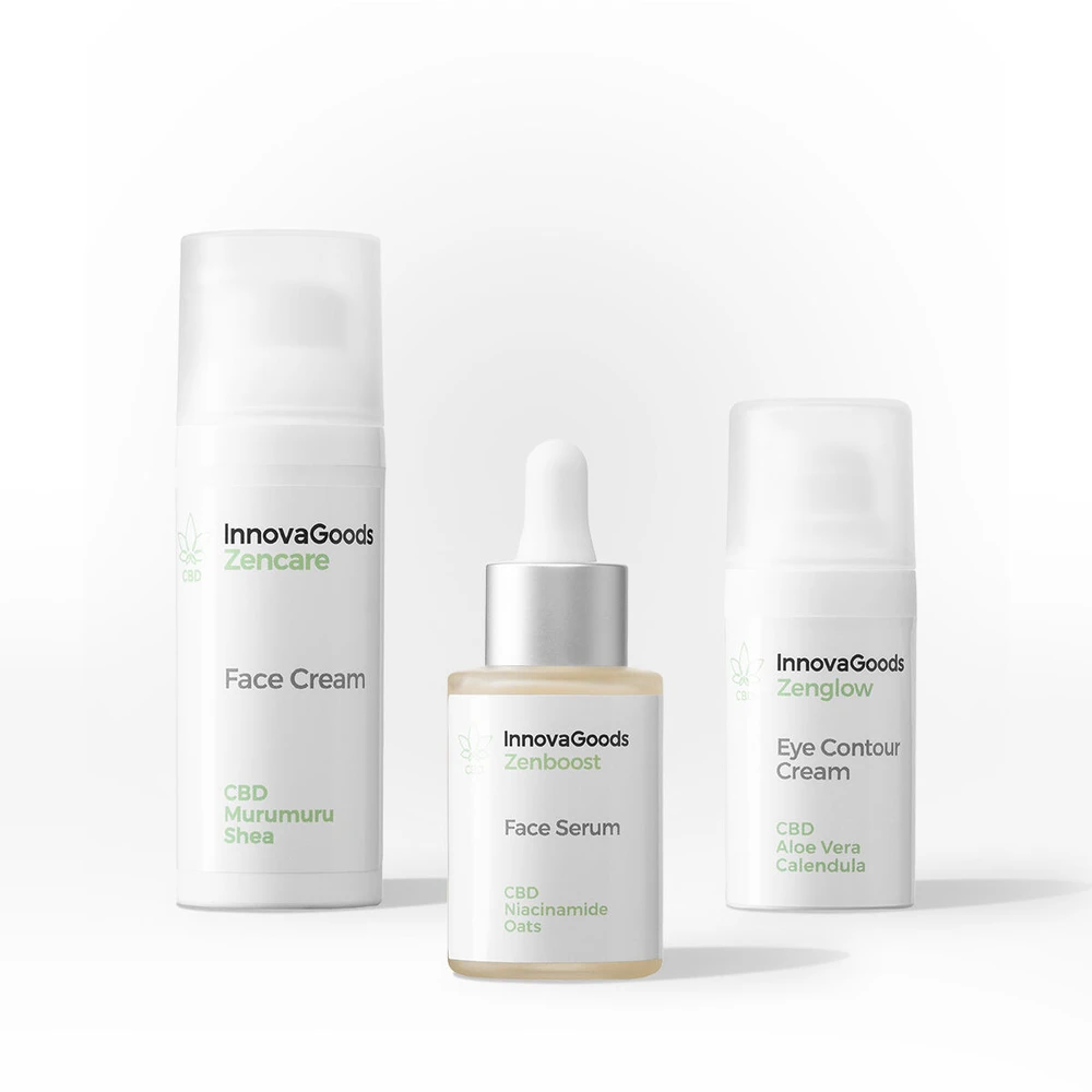 Veido drėkinamasis paketas CBD InnovaGoods
