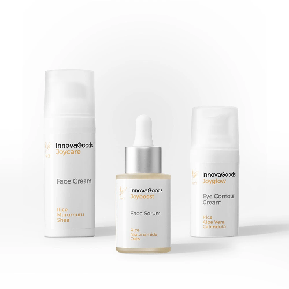Veido drėkinamasis paketas Rice InnovaGoods