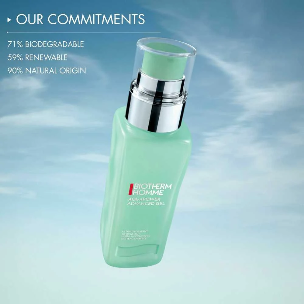 Biotherm Homme Aquapower Advanced Gel drėkinamasis veido gelis vyrams, 75 ml