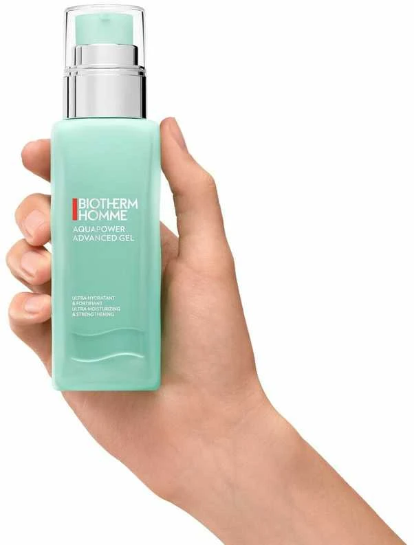 Biotherm Homme Aquapower Advanced Gel drėkinamasis veido gelis vyrams, 75 ml