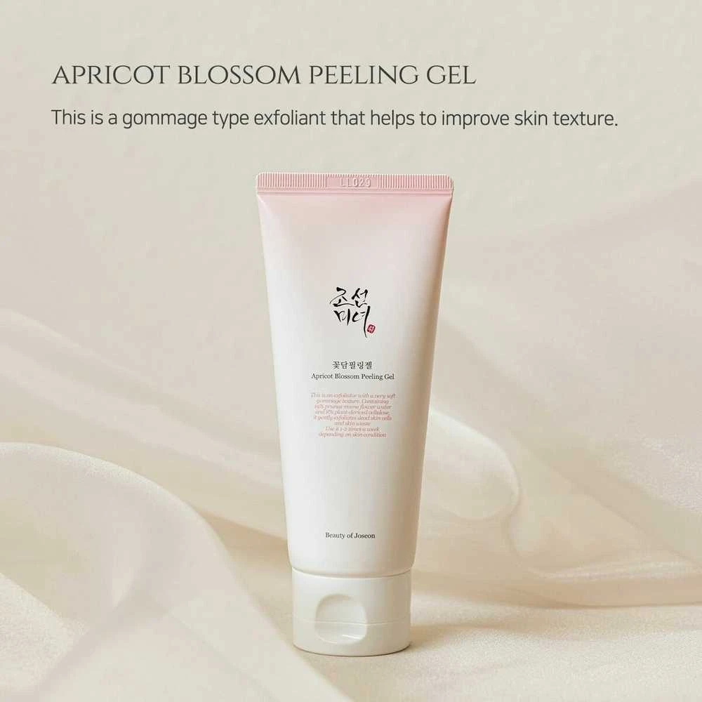 Beauty of Joseon Apricot Blossom Peeling Gel Švelnus šveičiamasis gelis veidui, 100 ml