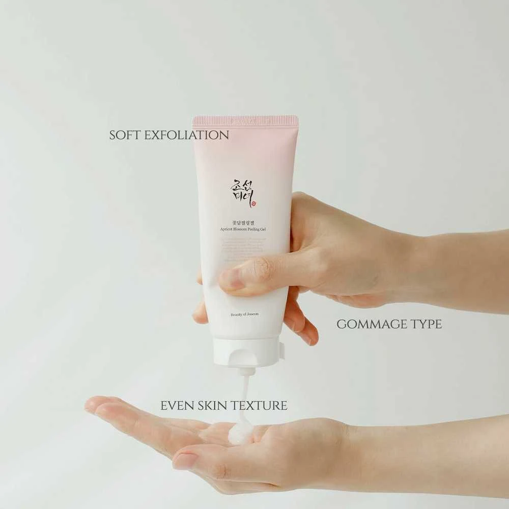 Beauty of Joseon Apricot Blossom Peeling Gel Švelnus šveičiamasis gelis veidui, 100 ml