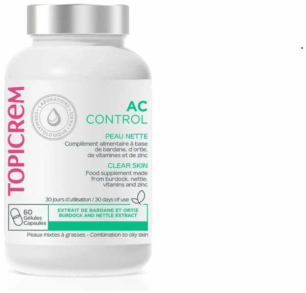 „Topicrem AC Control Clear Skin“ 60 vnt.
