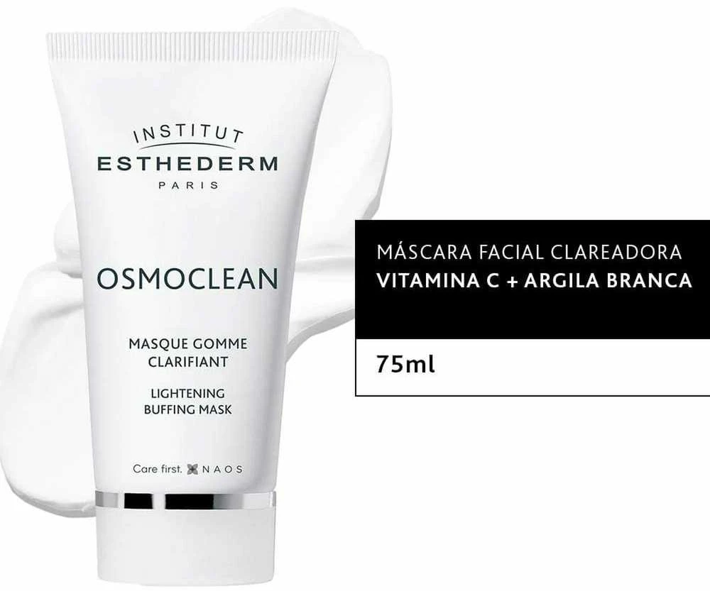 Institut Esthederm Osmoclean Lightening Buffing Mask valomoji veido kaukė, 75 ml