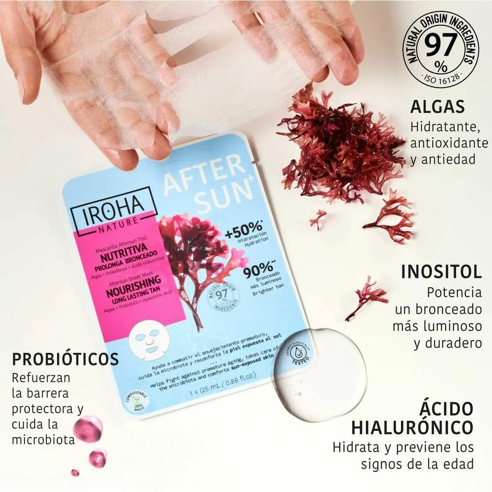 Iroha ALGAE nourishing long lasting tan 1 u