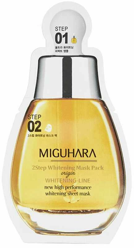 Miguhara 2 STEP WHITENING MASK PACK ORIGIN 2 u
