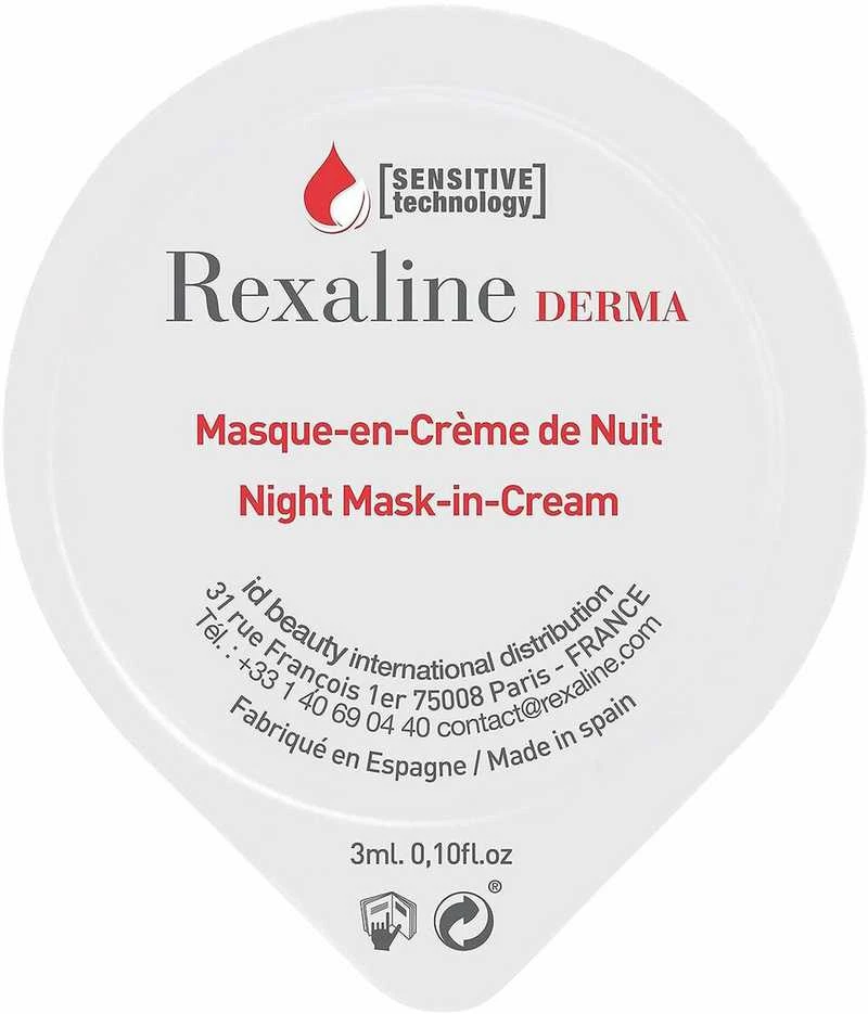 Rexaline Derma Night Mask-In-Kreminis 6x, 3 ml