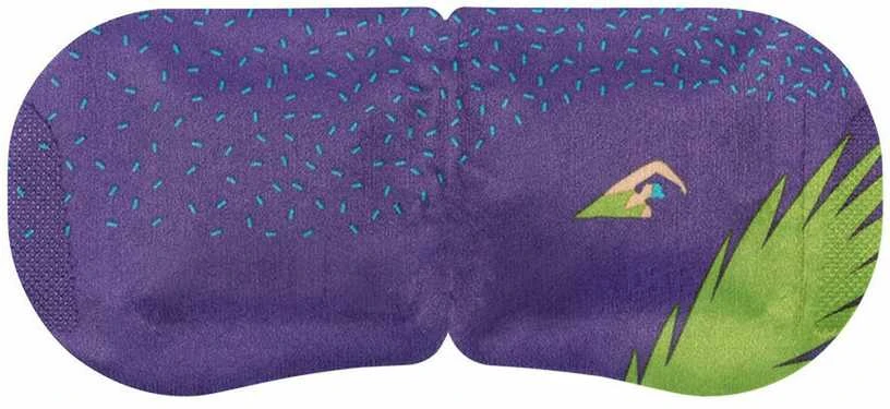 SteamBase Lavander Mėlyna Vanduo Soothing & Relaxing Weekly or as needed Eye Sheet Mask, 1 vnt.