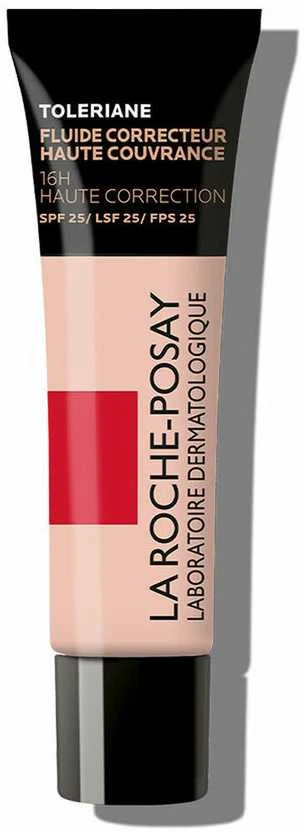 „La Roche Posay Toleriane“ pilnai padengiantis makiažo pagrindas SPF 25, 16 Halé, 30 ml