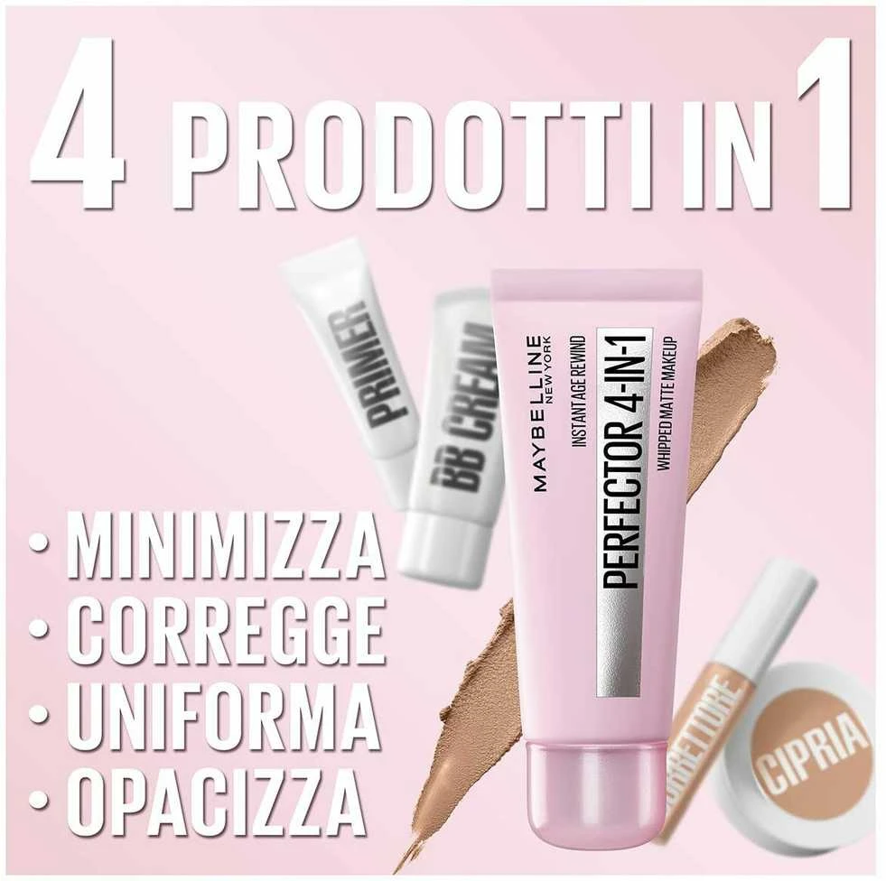makiažo pagrindas Maybelline Instant Anti-Age Perfector 4-In-1 Matte Deep