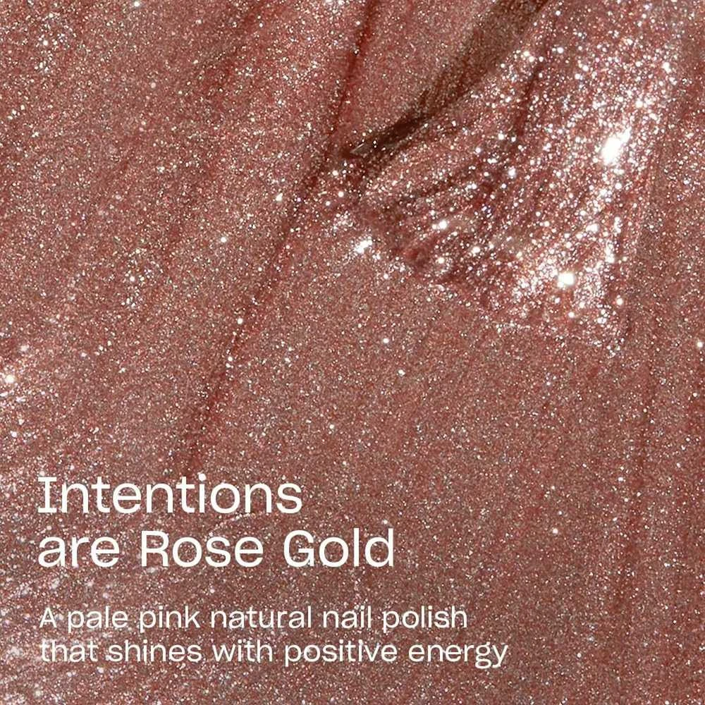 OPI Nature Strong Nagų lakas nagų lakas, atspalvis: NAT 015 Intentions Are Rose Gold, 15 ml