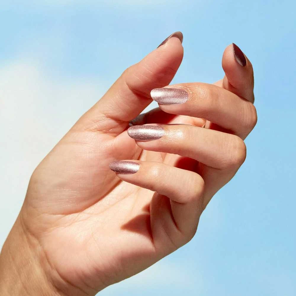 OPI Nature Strong Nagų lakas nagų lakas, atspalvis: NAT 015 Intentions Are Rose Gold, 15 ml