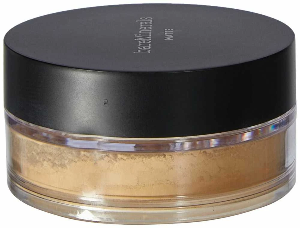 Bare Minerals BareMinerals Matte Loose Foundation SPF 15 matinį efektą suteikianti biri pudra, atspalvis: 13 Golden rusvai gelsvas, 6 g