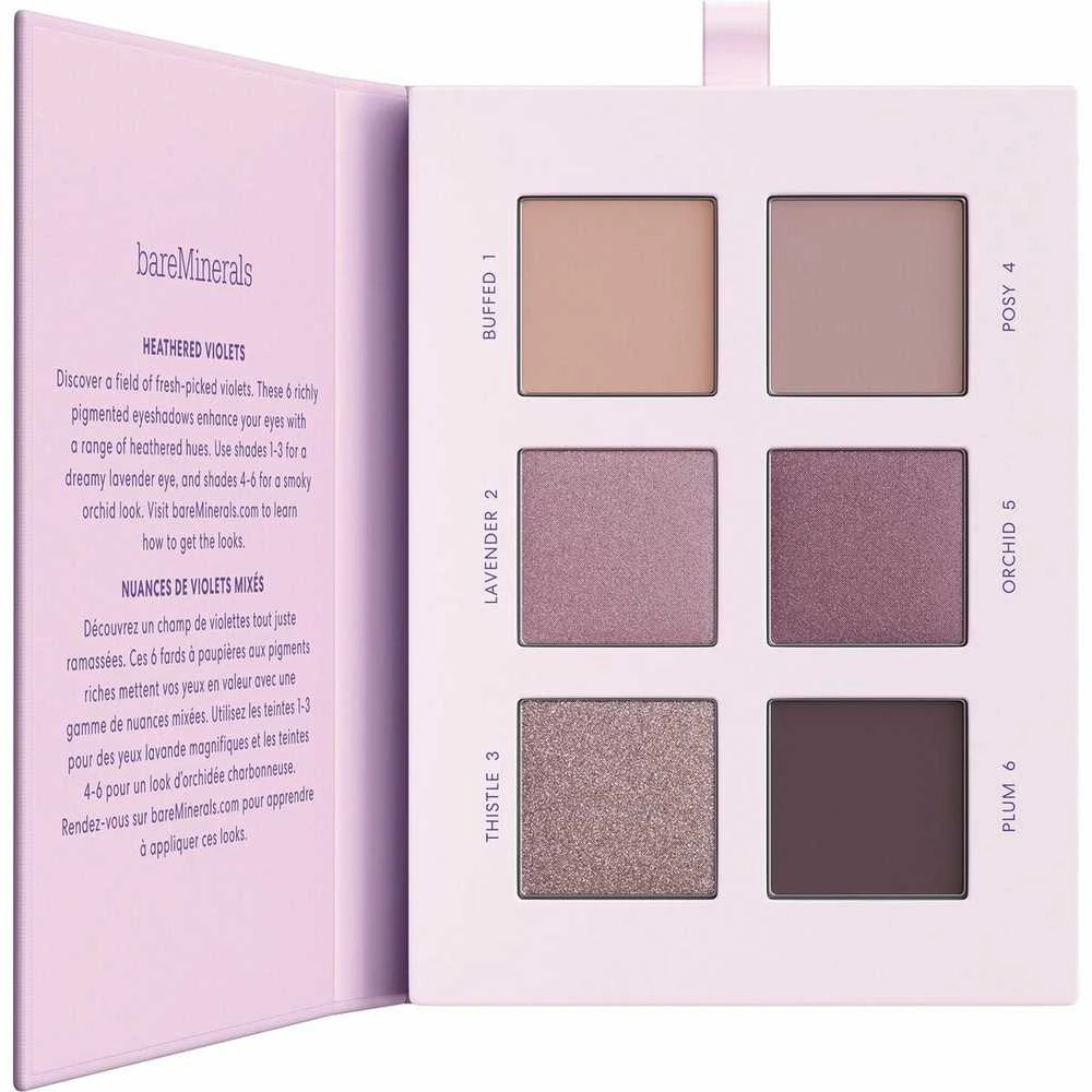 Bare Minerals Bareminerals Mineralist Eyeshadow Palette akių šešėlių paletė, atspalvis: Heathered, 7,8 g