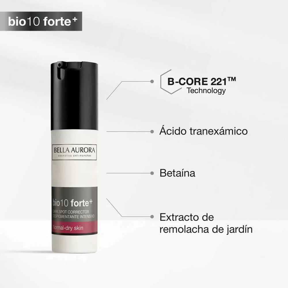 Bella Aurora BIO10 FORTE+ depigmenting serum for normal or dry skin 30 ml