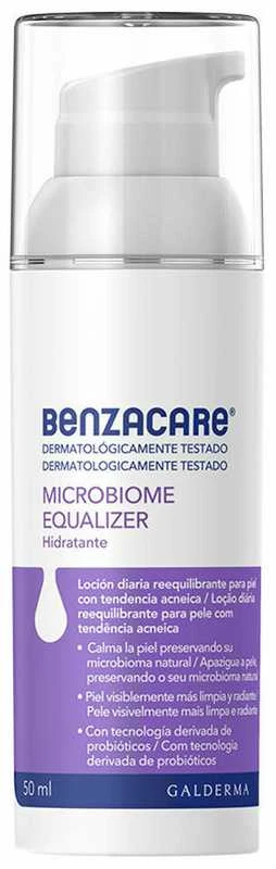 Benzacare MICROBIOME EQUALIZER daily rebalancing lotion for acne-prone skin 50 ml