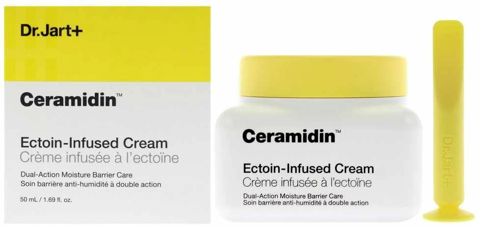 Dr. Jart+ Ceramidin Ectoin-Infused Kreminis drėkinamasis veido kremas su keramidais, 50 ml