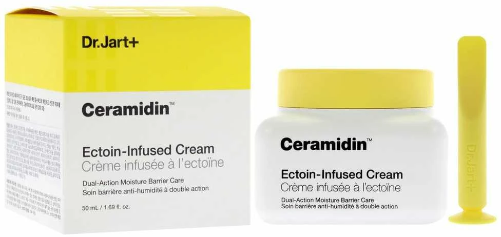 Dr. Jart+ Ceramidin Ectoin-Infused Kreminis drėkinamasis veido kremas su keramidais, 50 ml