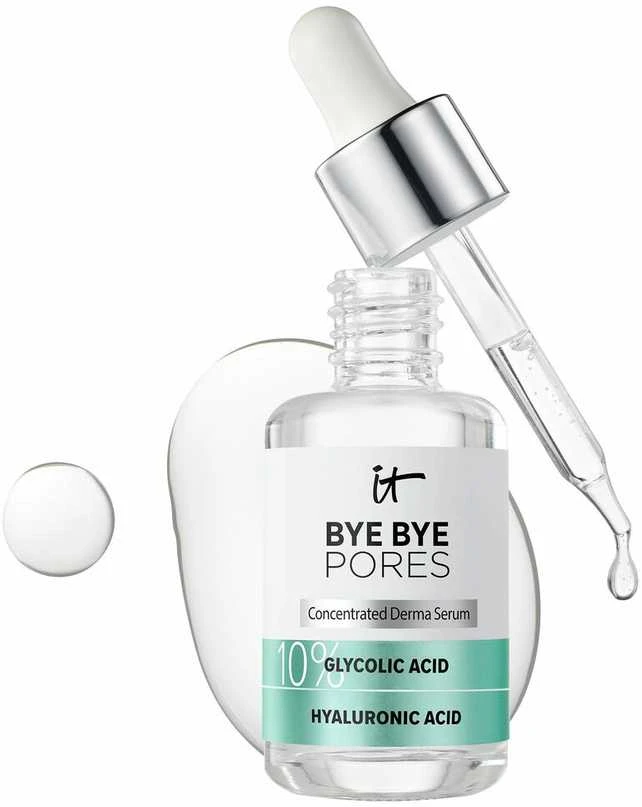IT Cosmetics Bye Bye Pores Concentrated Derma Serum koncentruotas poras mažinantis serumas veidui, 30 ml