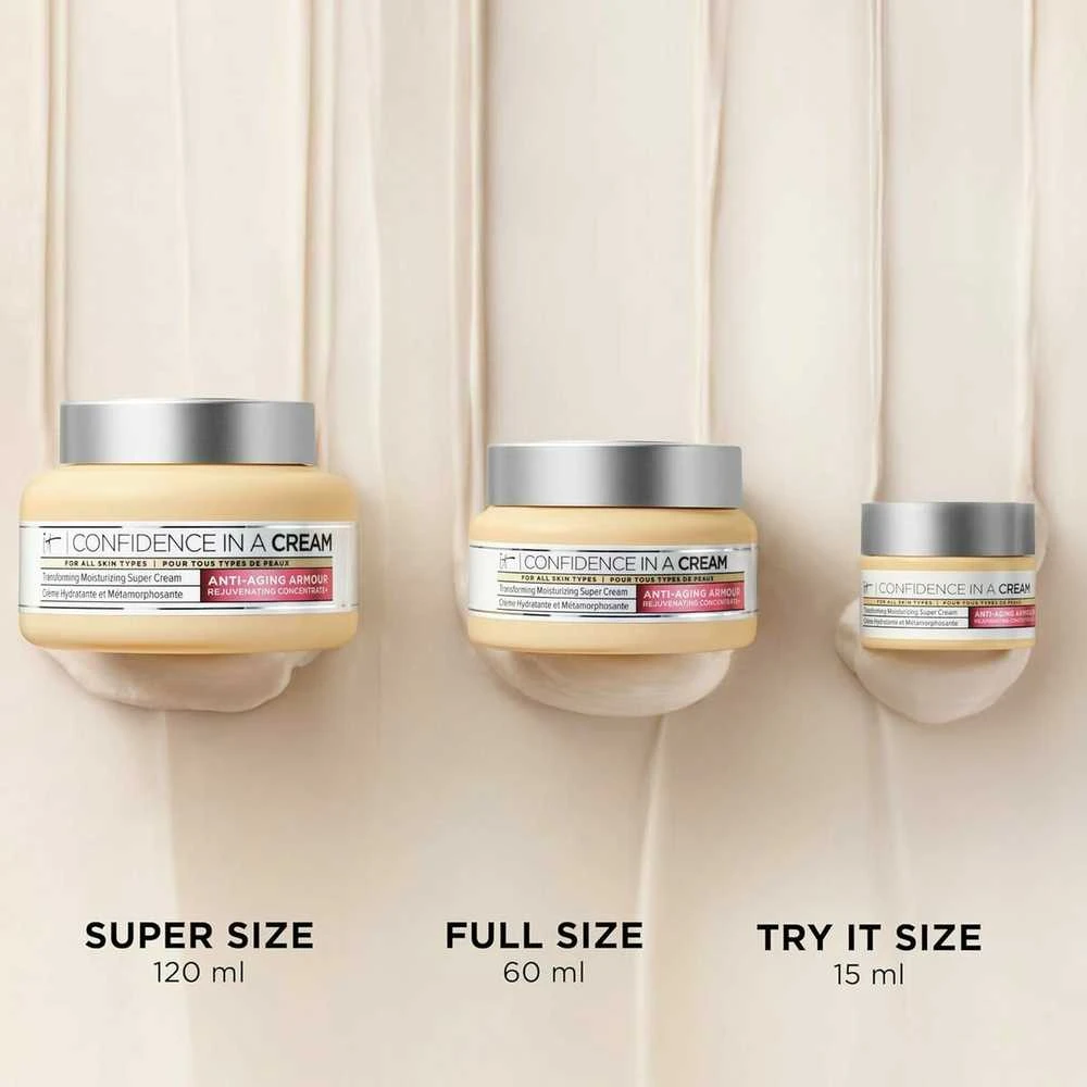 IT Cosmetics Confidence In A Kreminis Anti-Aging drėkinantis ir senėjimą stabdantis kremas veidui, 60 ml