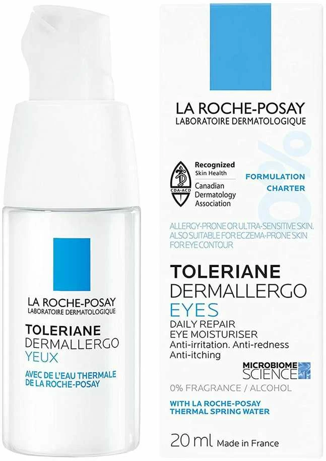 Paakių kremas La Roche-Posay Toleriane Dermallergo Eyes, 20 ml