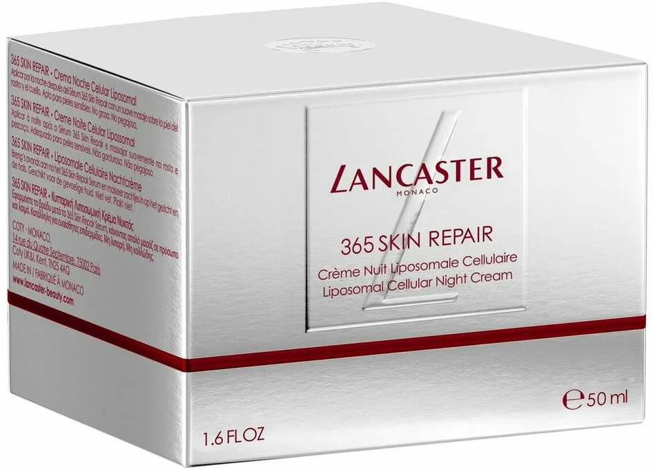 Lancaster 365 Skin Repair Night Kreminis naktinis veido kremas, 50 ml