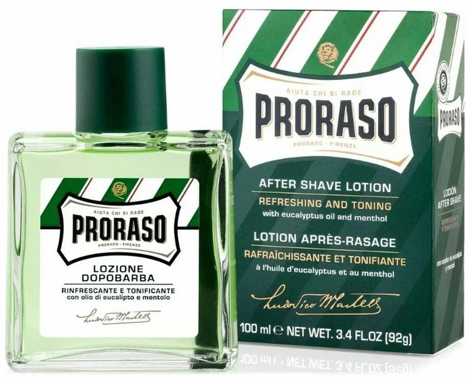 Gaivinantis losjonas po skutimosi Proraso Green Line After Shave Lotion,100 ml