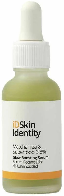 „Skin Generics Id Skin Identity“ spindesį suteikiantis serumas su matcha arbata, 30 ml