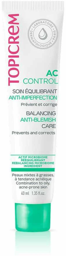 „Topicrem AC Control“ balansuojanti priemonė nuo spuogų, 40 ml