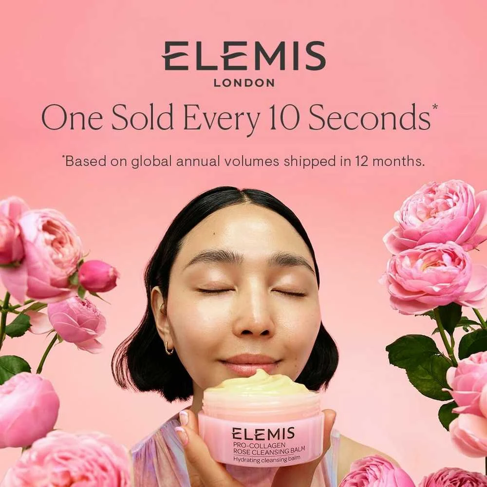 Elemis Pro-Collagen Rose Cleansing Balm valomasis balzamas veidui, 100 g