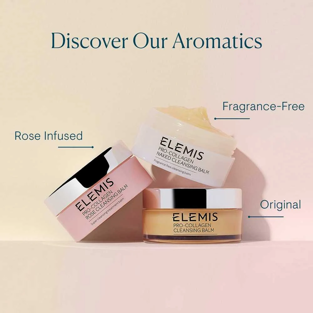 Elemis Pro-Collagen Rose Cleansing Balm valomasis balzamas veidui, 100 g