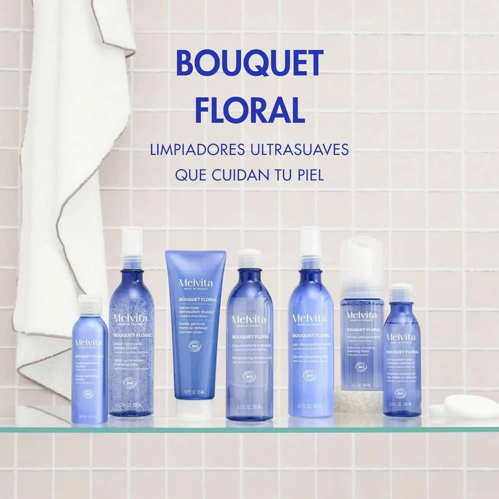 Melvita BOUQUET FLORAL LIMPIADORES espuma limpiadora ligera 150 ml