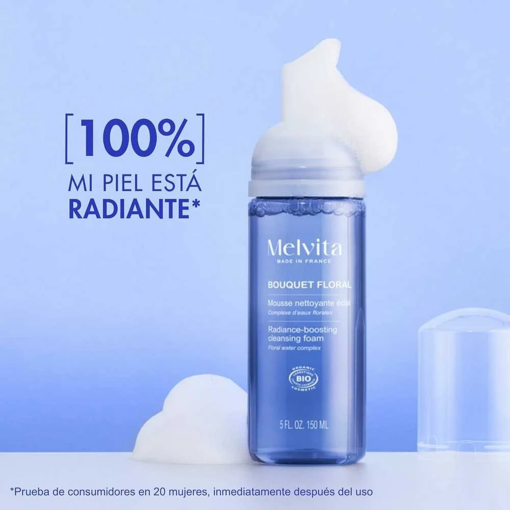 Melvita BOUQUET FLORAL LIMPIADORES espuma limpiadora ligera 150 ml