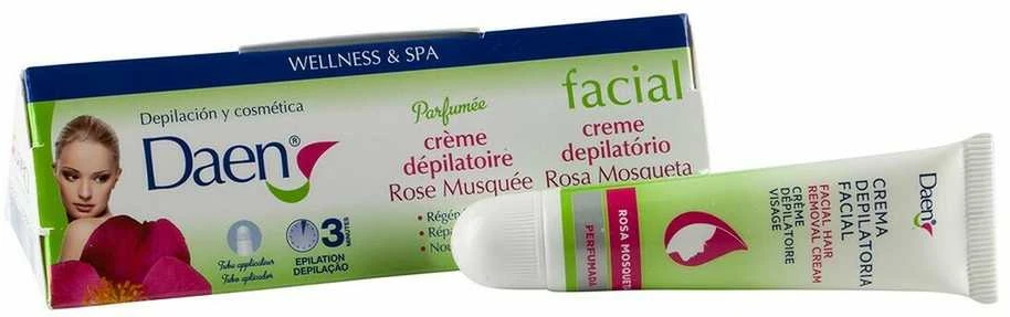 DAEN veido plaukelių depiliacinis kremas 15 ml
